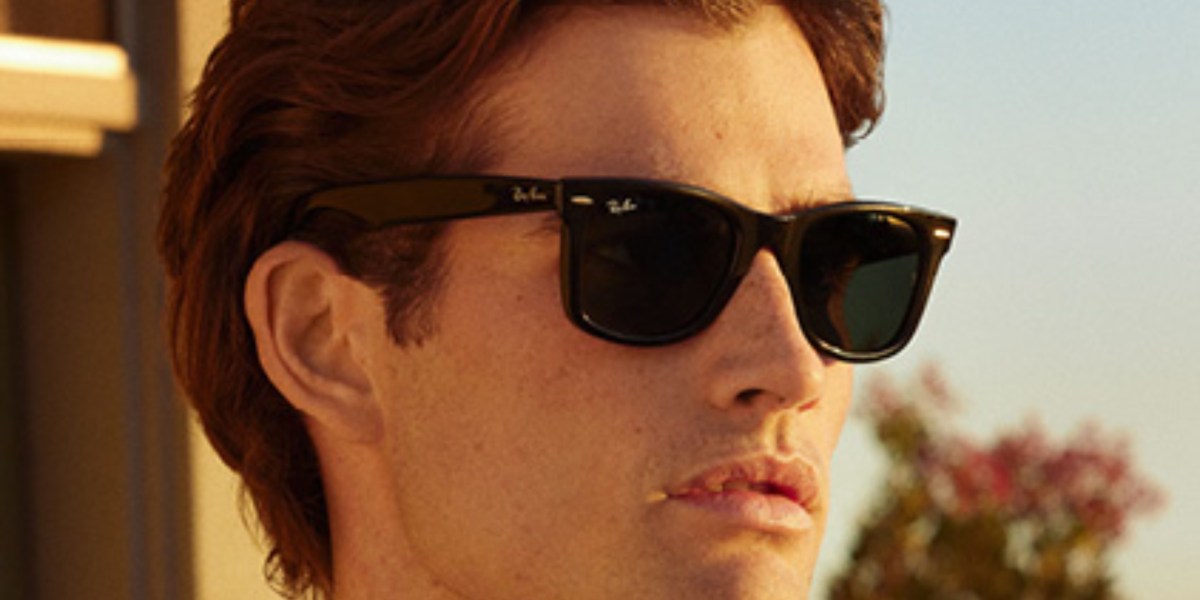 a woman wearing sunglasses
