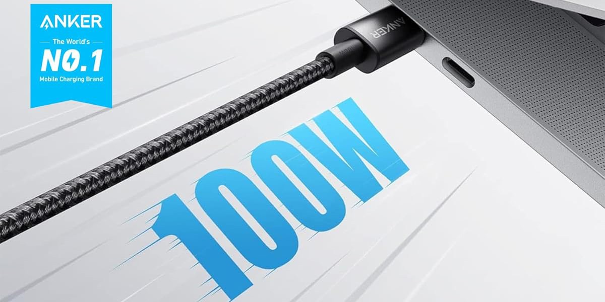 A close up of a cable