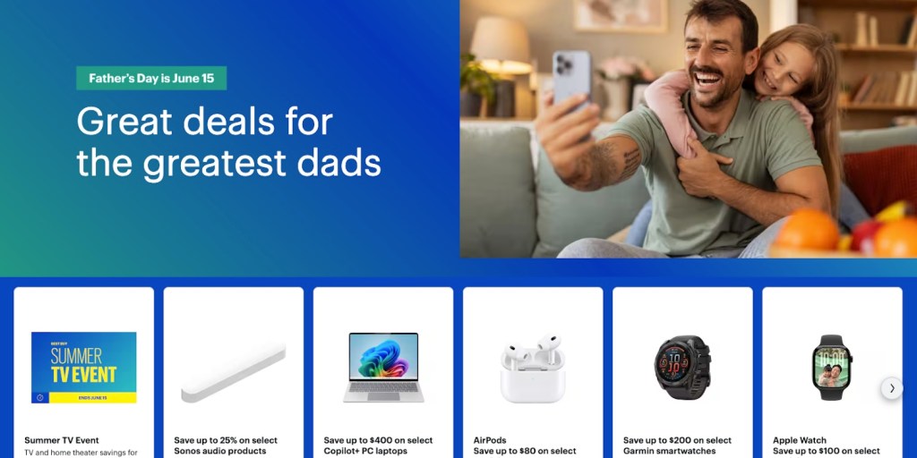 Best Buy Father's Day sale
